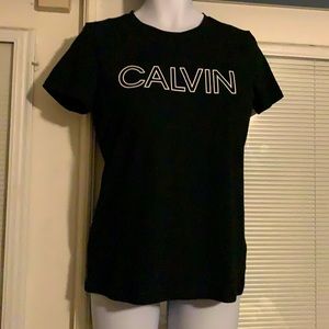 Calvin Klein lil black Tee/tag attached